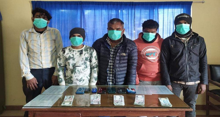 नक्कली नोटसहित जितपुरबाट ५ जना पक्राउ