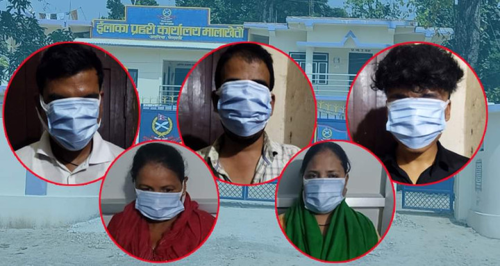 यौनधन्दामा संलग्न होटल सञ्चालकसहित पाँचजना पक्राउ