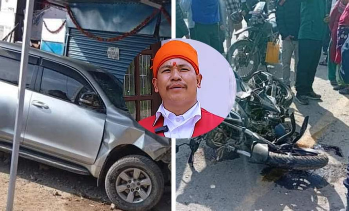 दुर्घटना गराएर फरार भएका झाँक्री प्रकाश भुजेल पक्राउ