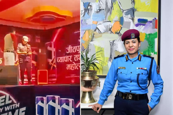 तोकिएको समयभन्दा ढिलासम्म महोत्सव सञ्चालन   डीएसपीले काटिदिइन् माइकको लाइन