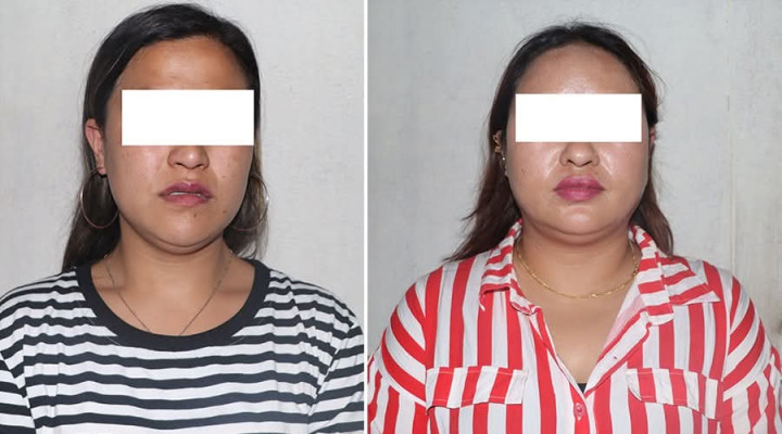 हनी ट्र्यापमा पारेर रकम असुलेको आरोपमा दुई युवती पक्राउ
