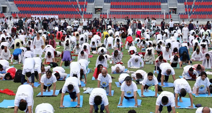 आज अन्तर्राष्ट्रिय योग दिवस नेपालमा पनि मनाइँदै
