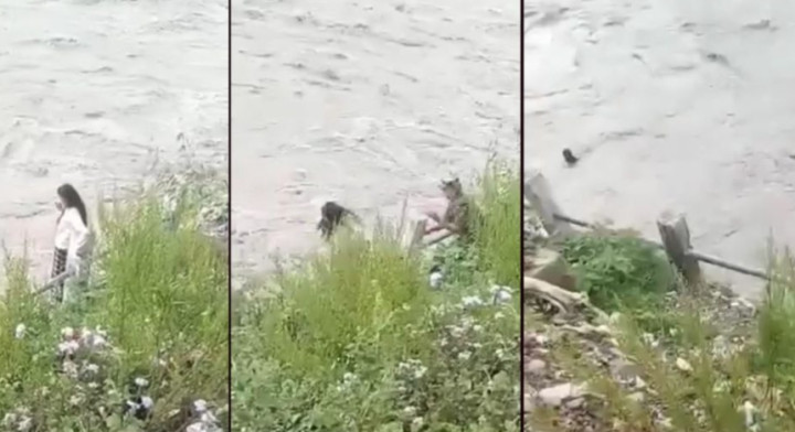 प्रहरीले रोक्दारोक्दै दार्चुलाकी एक किशोरी महाकाली नदीमा हाम फालेर बेपत्ता