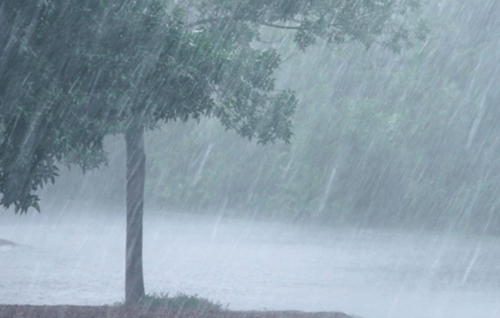 आज कहाँ कहाँ पानी पर्छ ?