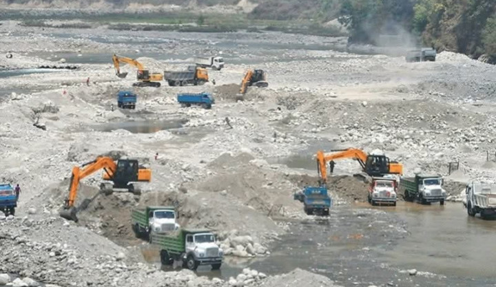 कास्कीमा नदी तथा खानीजन्य पदार्थको उत्खननमा रोक