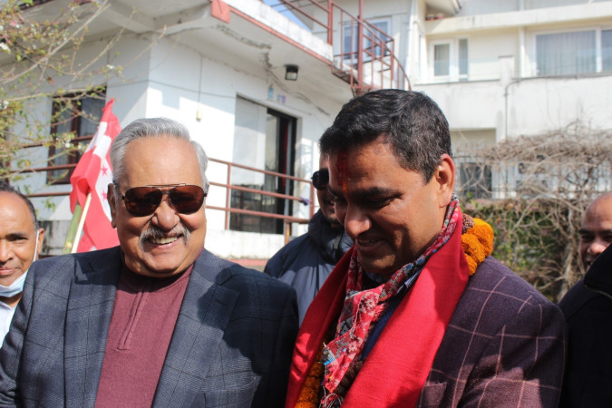 काङ्ग्रेस महामन्त्री पौडेललाई नीर शाहको - शुभकामना