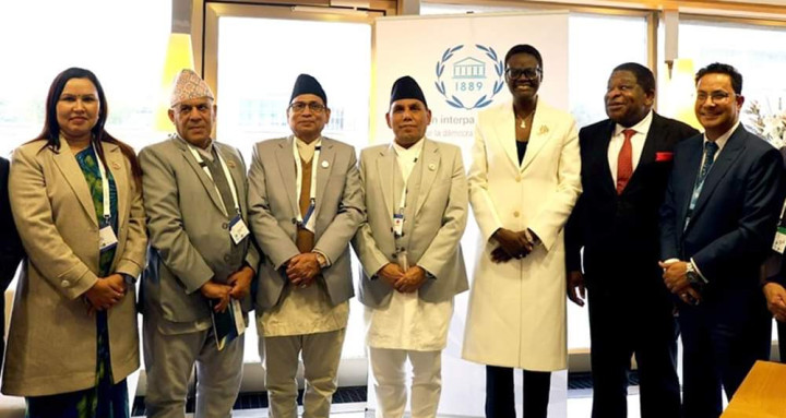 राष्ट्रियसभा अध्यक्ष दाहाल र आइपीयूका अध्यक्षबीच शिष्टाचार भेट