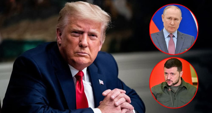 रुस-युक्रेनले जमिन साट्नुपर्छ : डोनाल्ड ट्रम्प