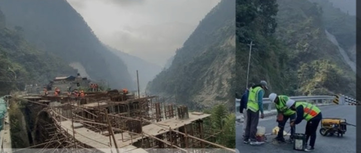 आजदेखि नारायणगढ-मुग्लिन सडक दैनिक चार घण्टा बन्द हुने