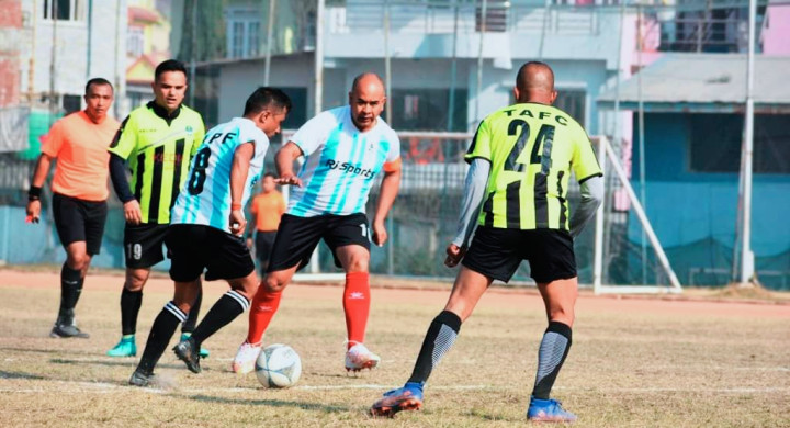 नेपाली सेना र सशस्त्र प्रहरी बल नेपालवीच मैत्रीपूर्ण फुटबल प्रतियोगिता