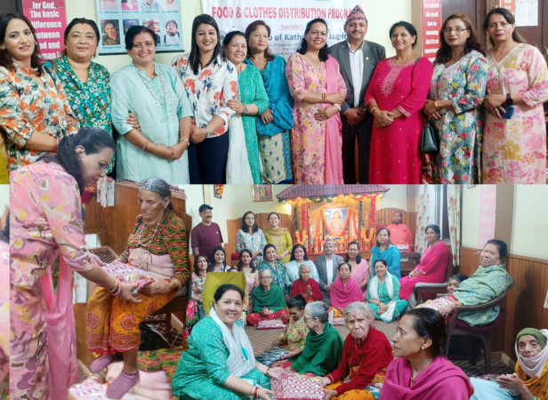 लायन्स क्लब अफ काठमाडौं जागृतिद्वारा जेष्ठ नागरिकलाई खाना र कपडा वितरण